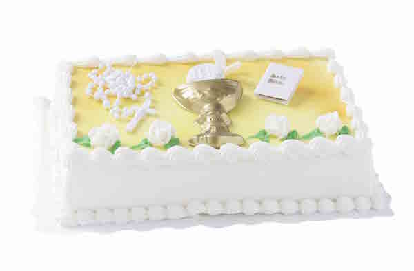 Torte Cake Sparkässeli quadratisch BRÄNDLI Amerika Torte Kommunion