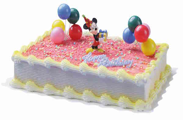 Torte Cake Sparkässeli quadratisch BRÄNDLI Amerika Torte Mickey Mouse