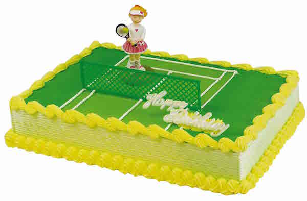 Torte Cake Sparkässeli BRÄNDLI Amerika Torte Tennis-Spielerin Amerika Torten