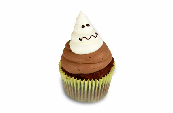 halloween Lecker und gut Cupcake Brändli Konditorei Brändli Wädenswil Helloween Ghost Cupcake